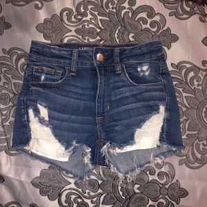 American Eagle Hi-Rise shorties